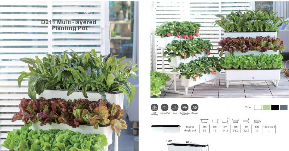 Tiered & Vertical Planter Systems — style reference 17