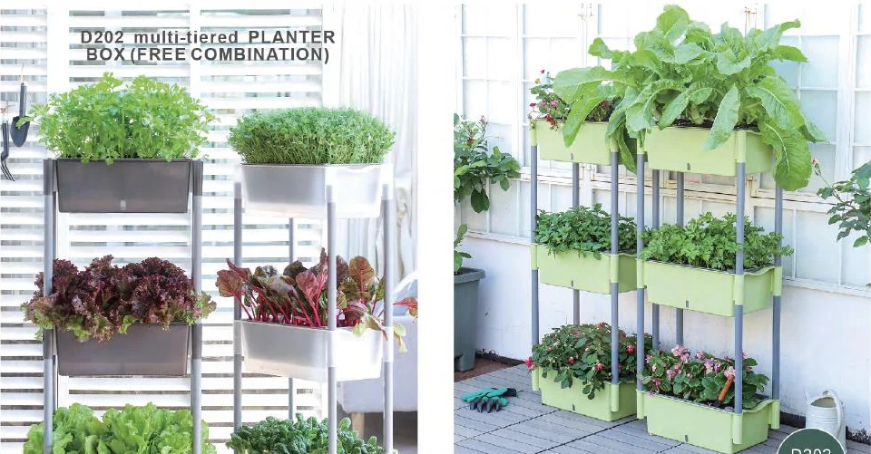 Tiered & Vertical Planter Systems — style reference 20