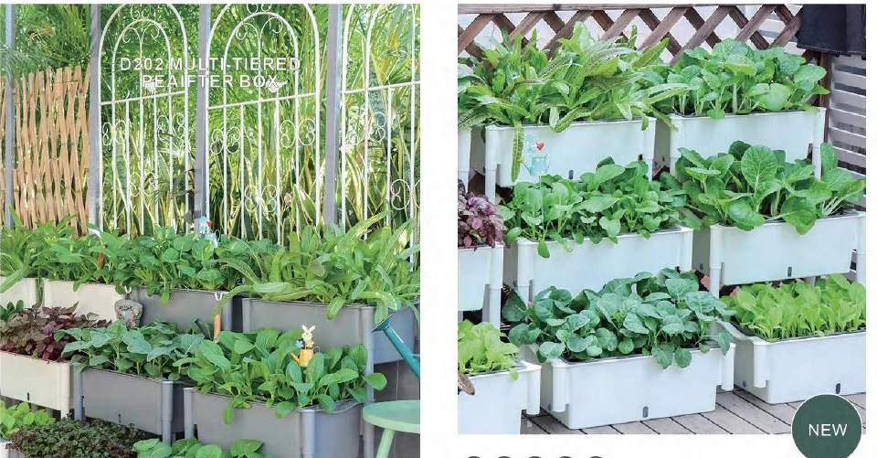 Tiered & Vertical Planter Systems — style reference 23
