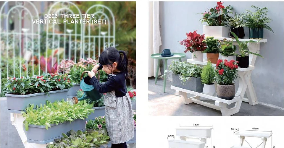 Tiered & Vertical Planter Systems — style reference 57