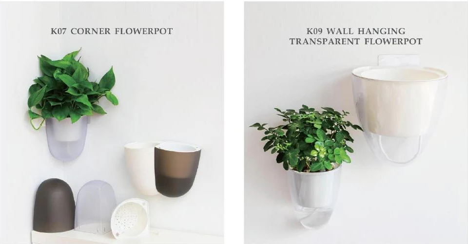 Wall, Corner & Hanging Bucket Pots — style reference 109