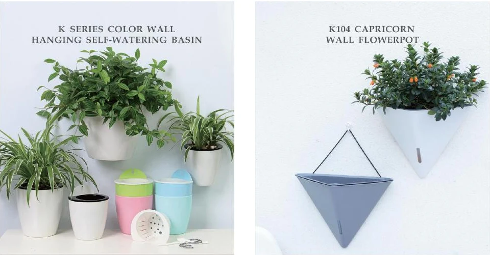 Wall, Corner & Hanging Bucket Pots — style reference 110