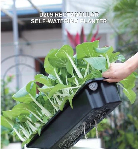Slim Self-Watering Planters