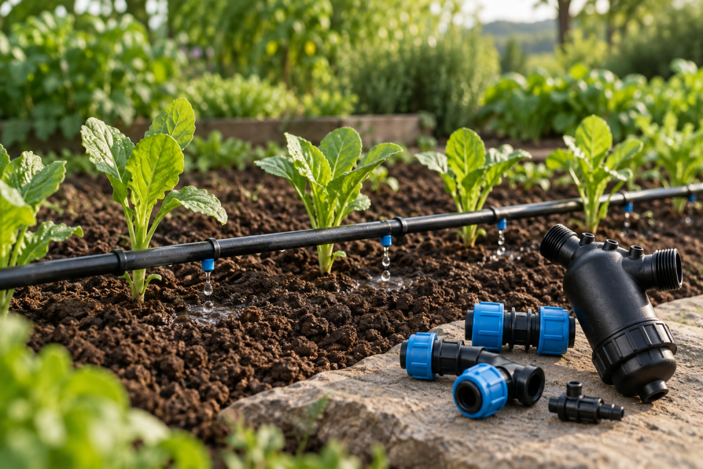 Irrigation & Water Management concept illustration