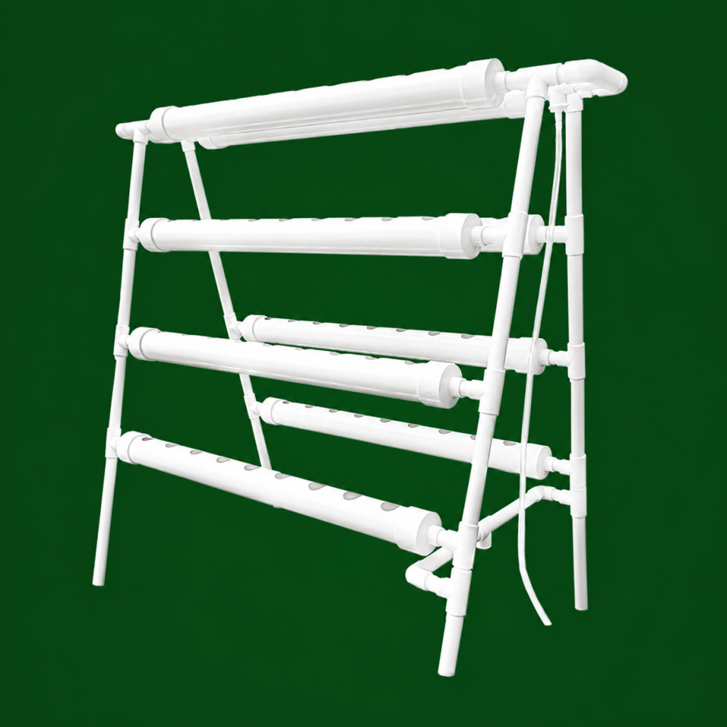 72-site double-sided hydroponic rack