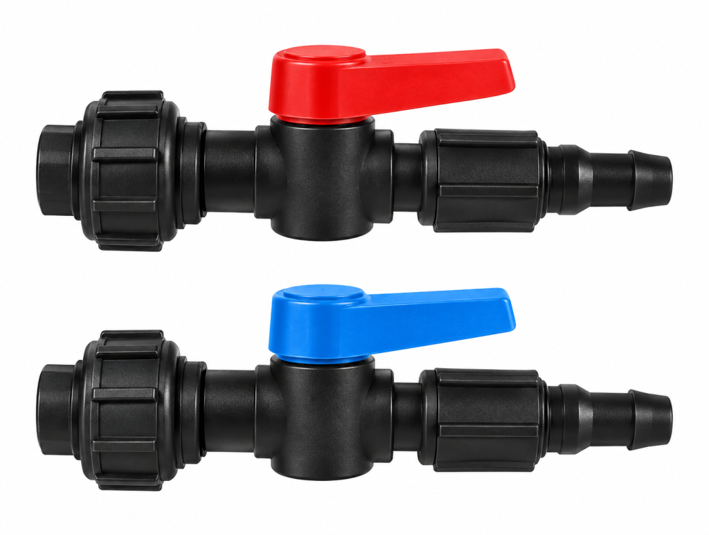 AI-enhanced irrigation reference — valves